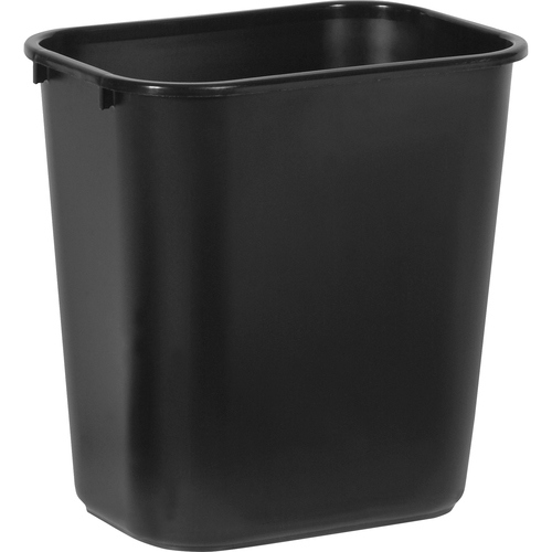 WASTEBASKET;DESKSIDE;BK